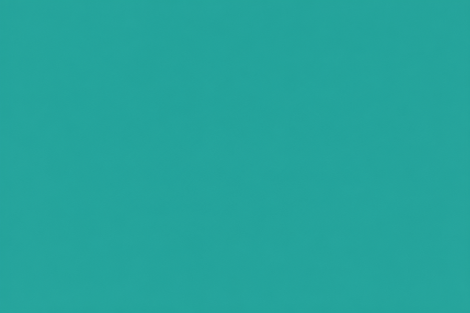 Solid Teal Background